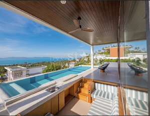 Amazing sea view 4 bedroom villa for sale bang Por koh Samui 3309804647