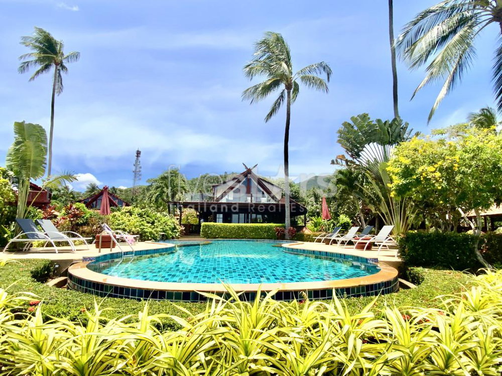 Front beach villa for sale 4 bedroom Bang Por Koh Samui 1730763609