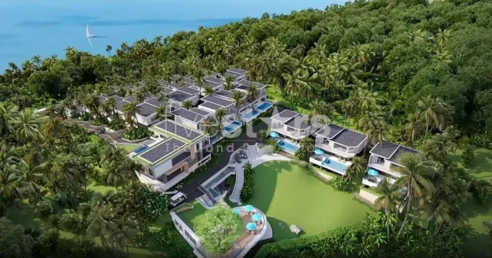 3-Bedroom sea view villa for Sale in Chaweng 3072952871