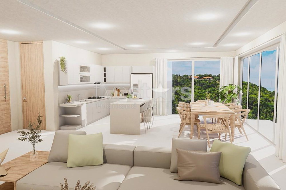 Sea-View Villas for sale in Plai Leam, Koh Samui 2607357437