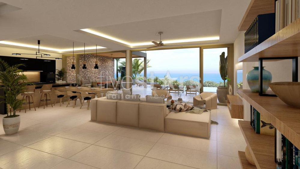 Stunning 4 bedrooms seaview villa for sale in Bophut Hill 2233460901