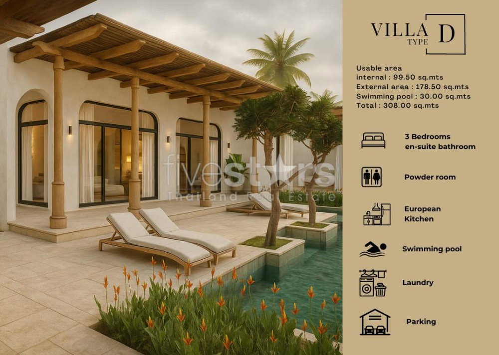 3 Bedrooms villa for sale – Bang por, Samui 4118092842