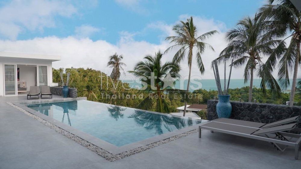 Luxury 2-in-1 Sea View Villa for Sale in Lamai 3395190370