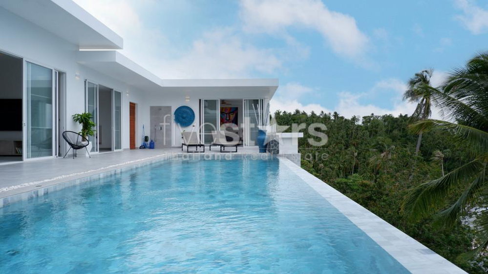 Luxury 2-in-1 Sea View Villa for Sale in Lamai 3395190370