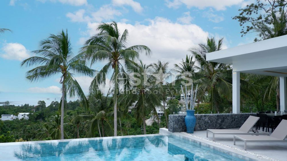 Luxury 2-in-1 Sea View Villa for Sale in Lamai 3395190370