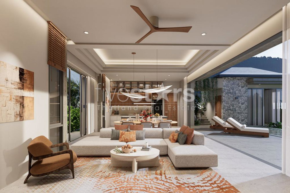 3 Bedrooms Modern Tropical Living for sale in Lamai, Koh Samui 3124005613