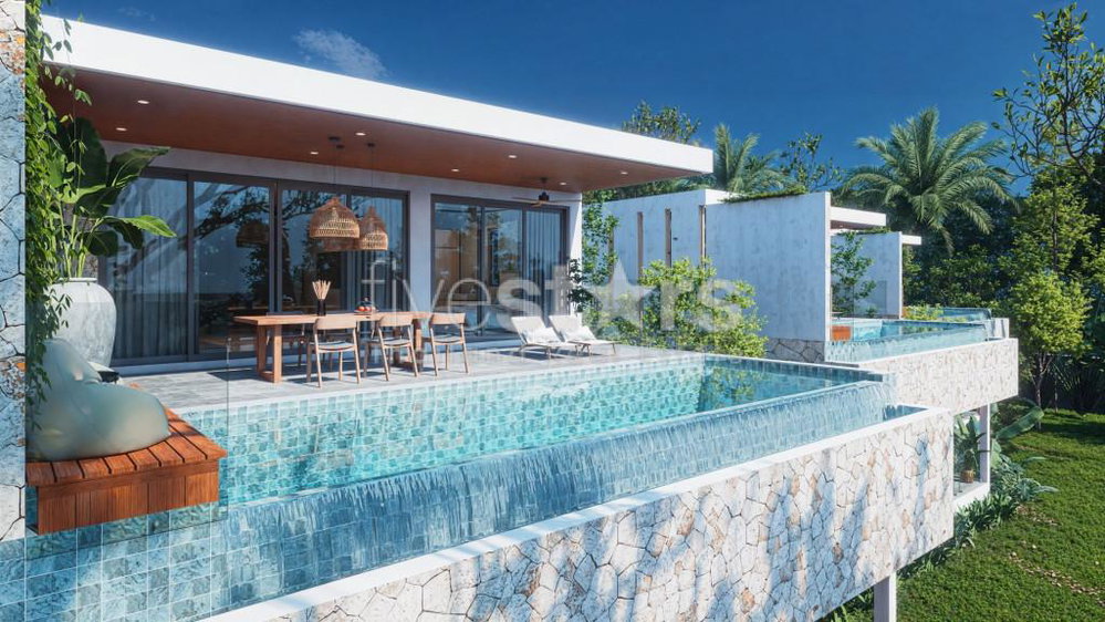 4 Bedrooms Sea-View Villas for Sale, Lamai 591256407
