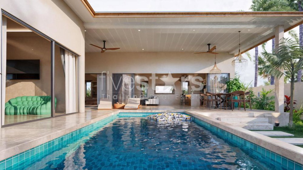 Modern Tropical 2-Bedroom Pool Villa for Sale in Lamai 3559426874
