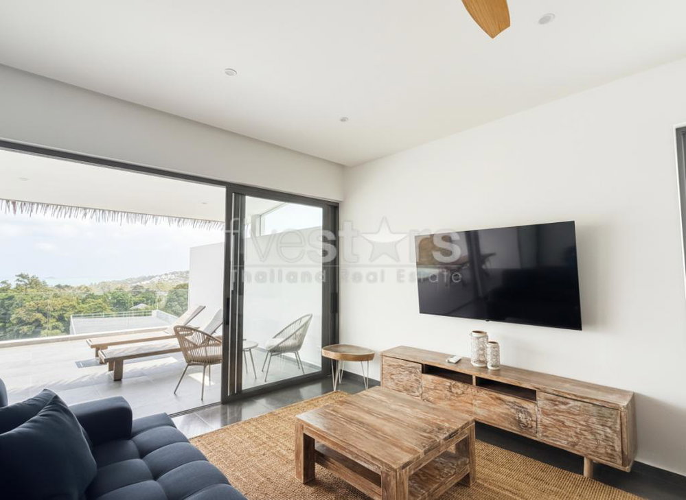 Modern Tropical Seaview 3BR Villa – Bophut, Koh Samui 4167572704