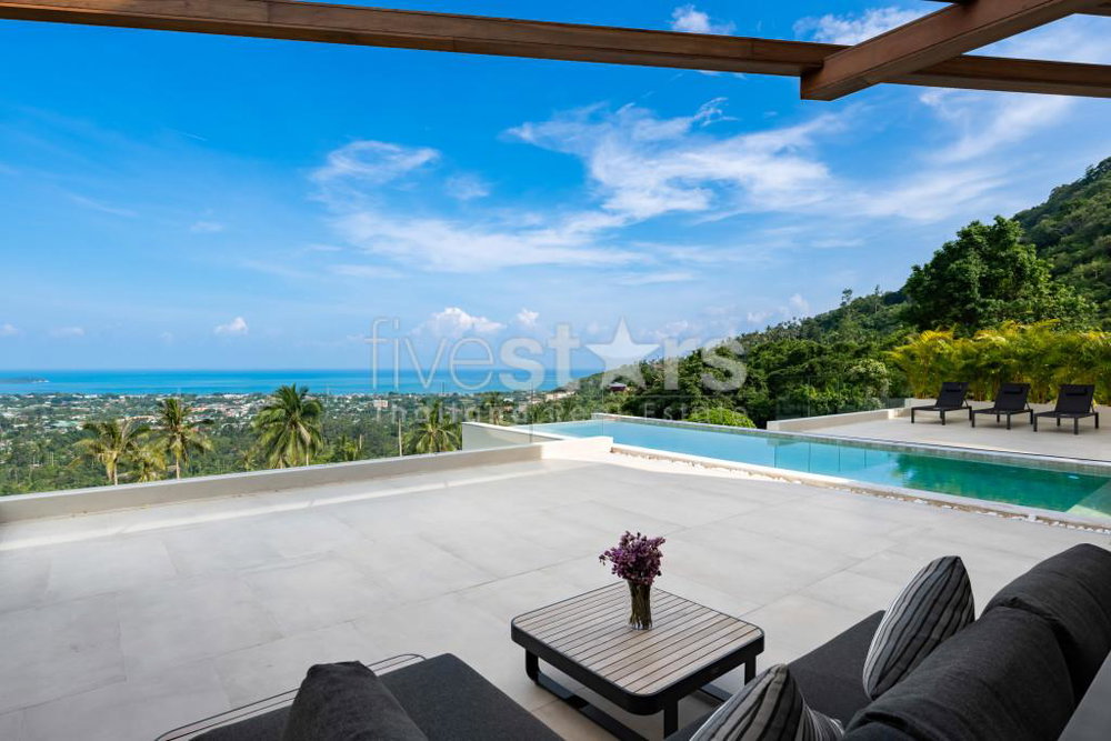 4-Bedroom Luxury Villa for sale with Panoramic Sea Views – Chaweng 4278573305
