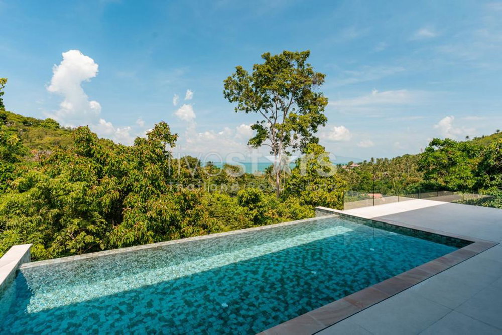 Sea View Pool Villa in Gated Community Bang Por, Koh Samui 3782421921
