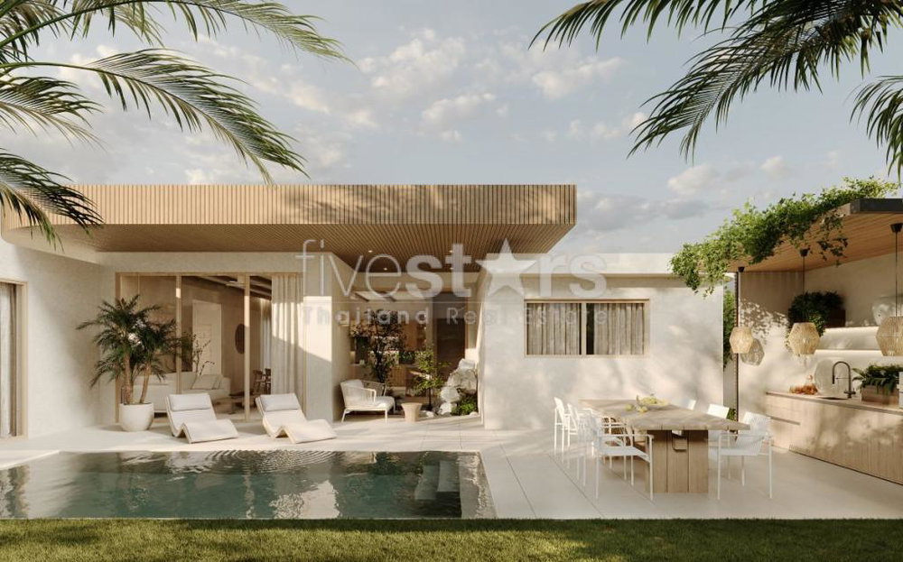 3-Bedroom Modern Japandi Villa for Sale in Chaweng, Koh Samui 135301268