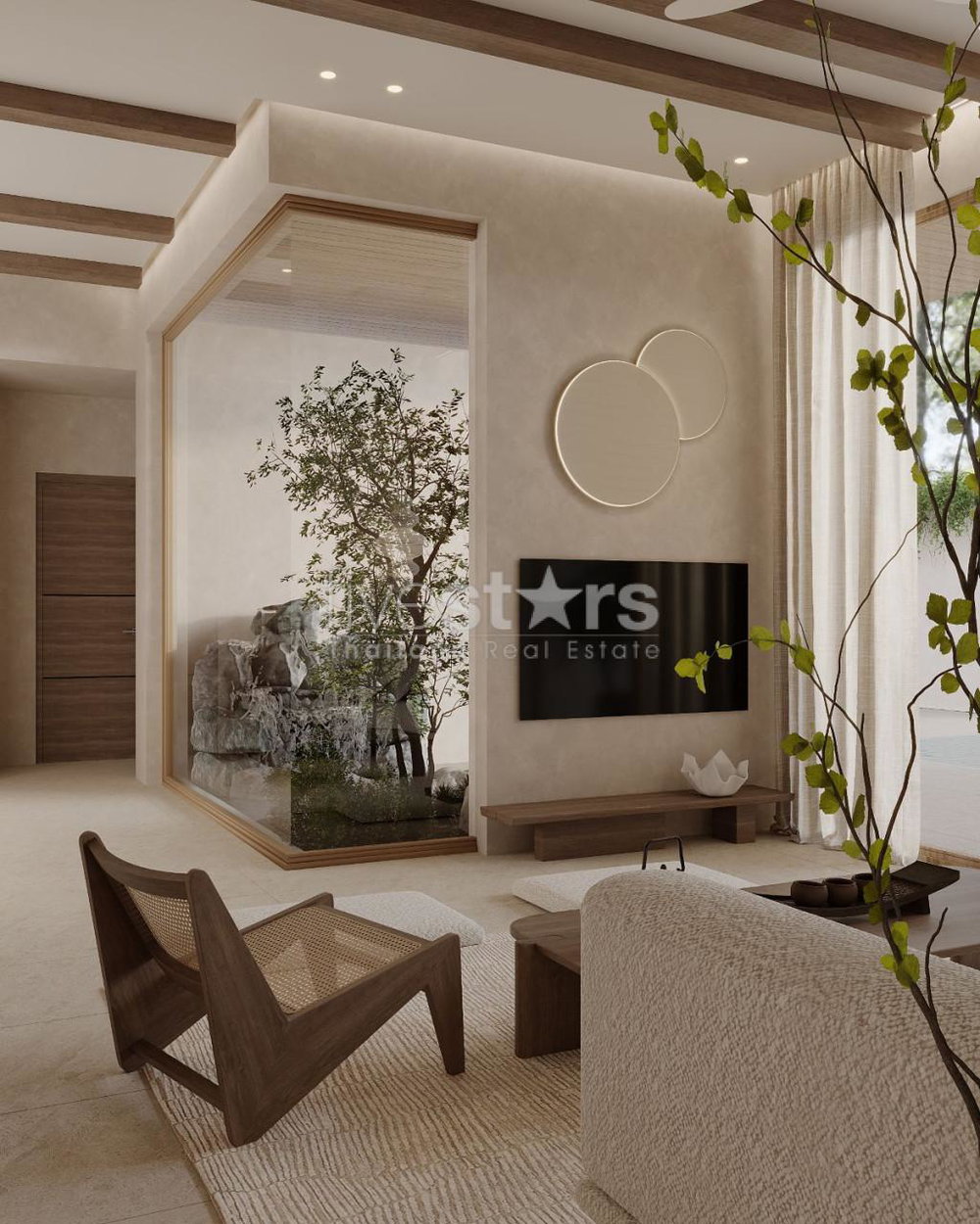 3-Bedroom Modern Japandi Villa for Sale in Chaweng, Koh Samui 135301268