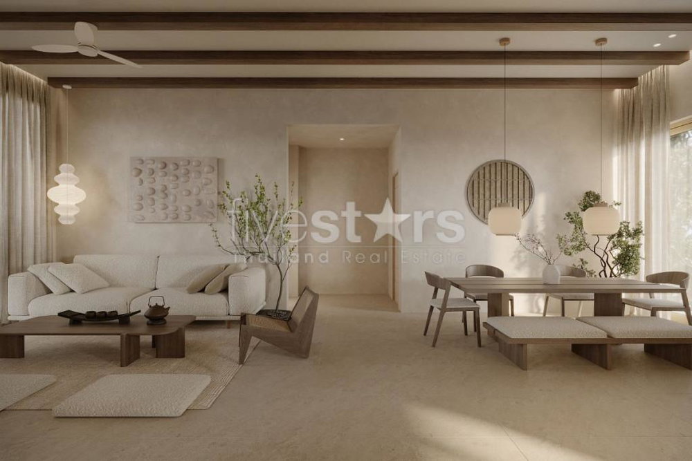 3-Bedroom Modern Japandi Villa for Sale in Chaweng, Koh Samui 135301268