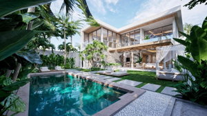 3-Bedroom Modern Tropical Villa for Sale – Samui 300679672