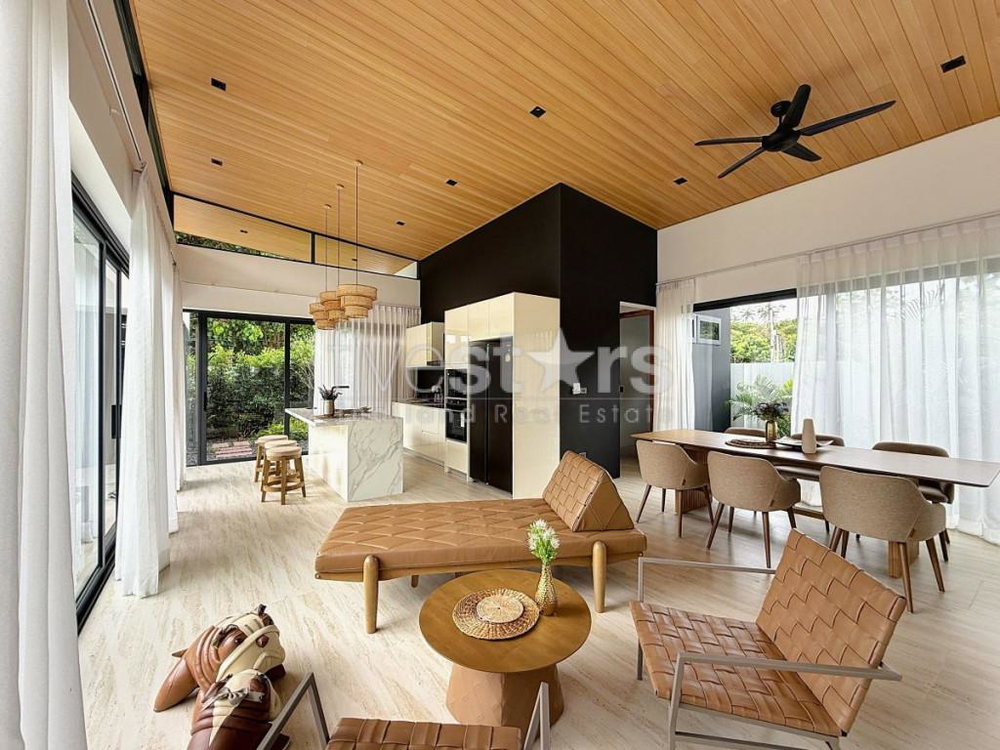 Tropical Modern 3-Bedroom Pool Villa for Sale – Bang Po, Koh Samui 1332176089