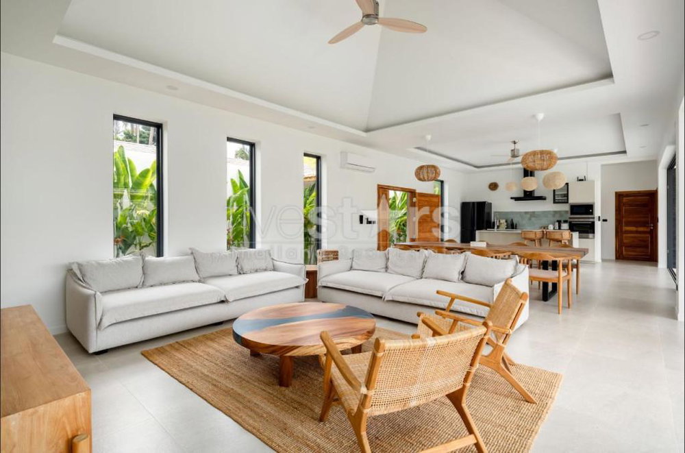 3-Bedroom Luxury Modern Balinese-Style Villa for Sale – Maenam, Koh Samui 2319734326
