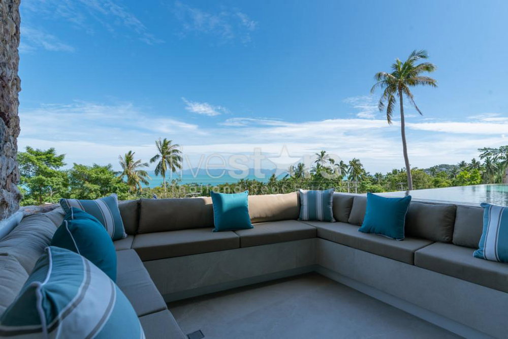 Modern Luxury 4-Bedroom Sea View Villa for Sale – Bangpor, Koh Samu 2213681693