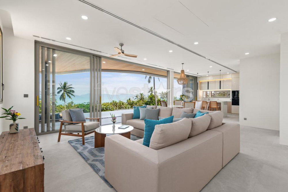 Modern Luxury 4-Bedroom Sea View Villa for Sale – Bangpor, Koh Samu 2213681693