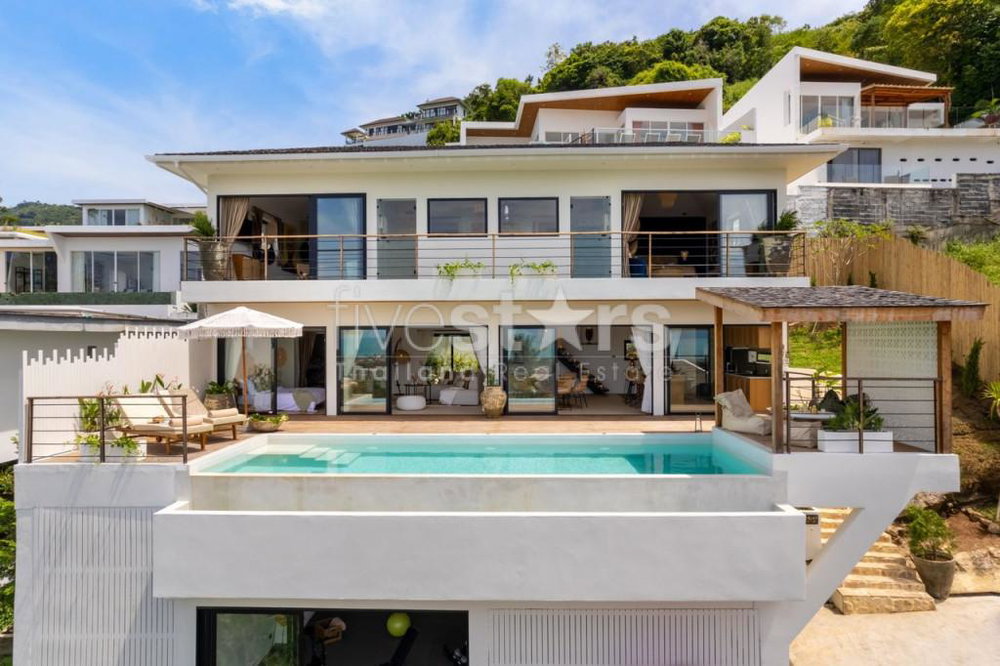 Exceptional 3-Bedroom Villa – Balinese Design & Panoramic Sea View Bophut, Koh Samui 1689095991