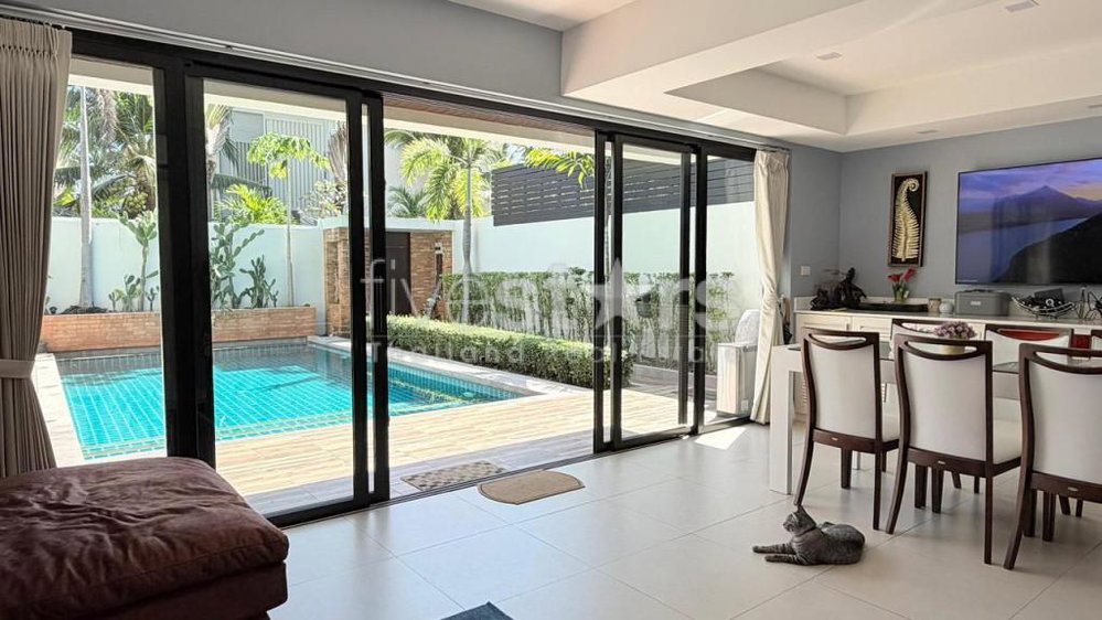 Modern Cozy 3-Bedroom Pool Villa for Sale – Bantai, Koh Samui 3722222471