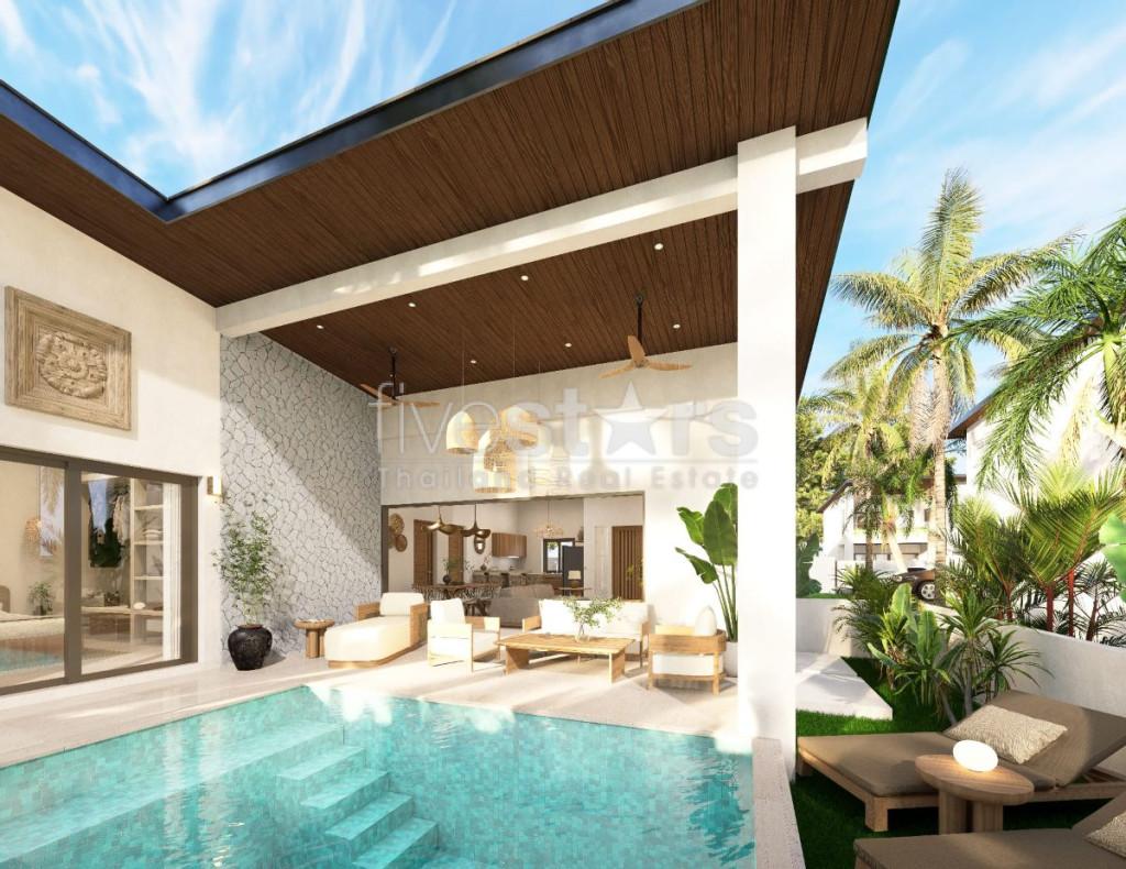 Modern Tropical 2-Bedroom Pool Villa for Sale in Lamai Koh Samui