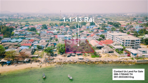 Absolute Beachfront Land Close to the Novotel in Cha Am 3087888406