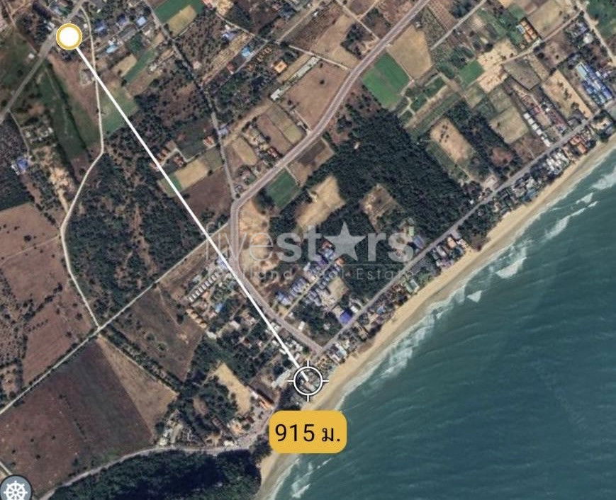 Prime Location Land 915m To Beach : Kao Kalok 3921266529