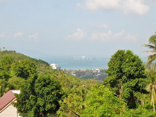 2,400m2 sea view plot on Bophut Hills 1234647988