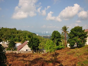 2,400m2 sea view plot on Bophut Hills 1234647988