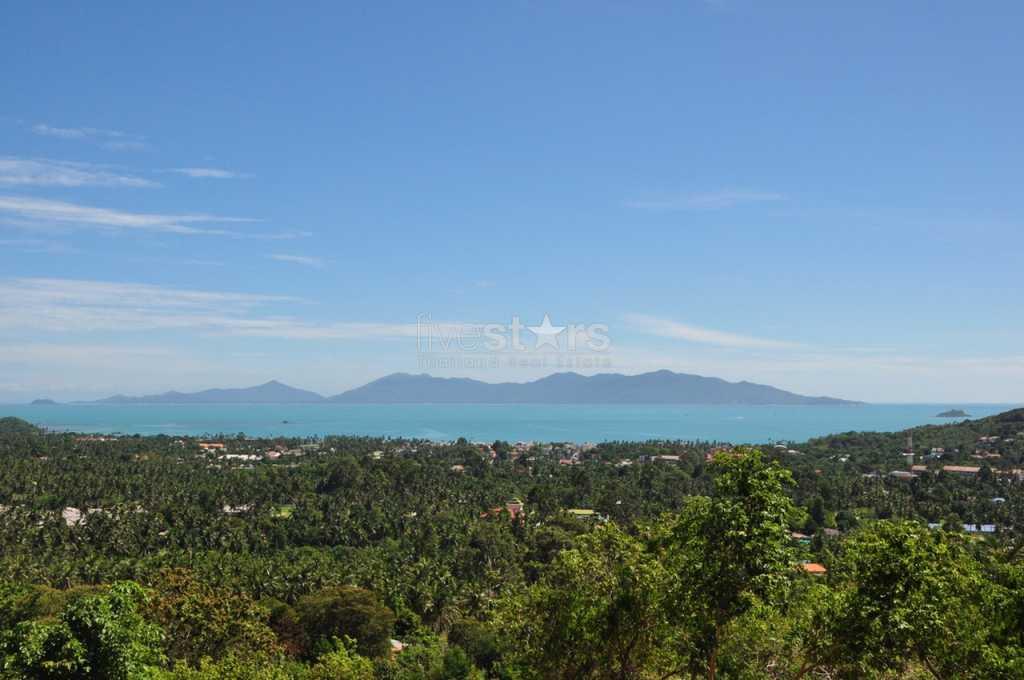 Stunning 1200 sq.m seaview plot in Bophut