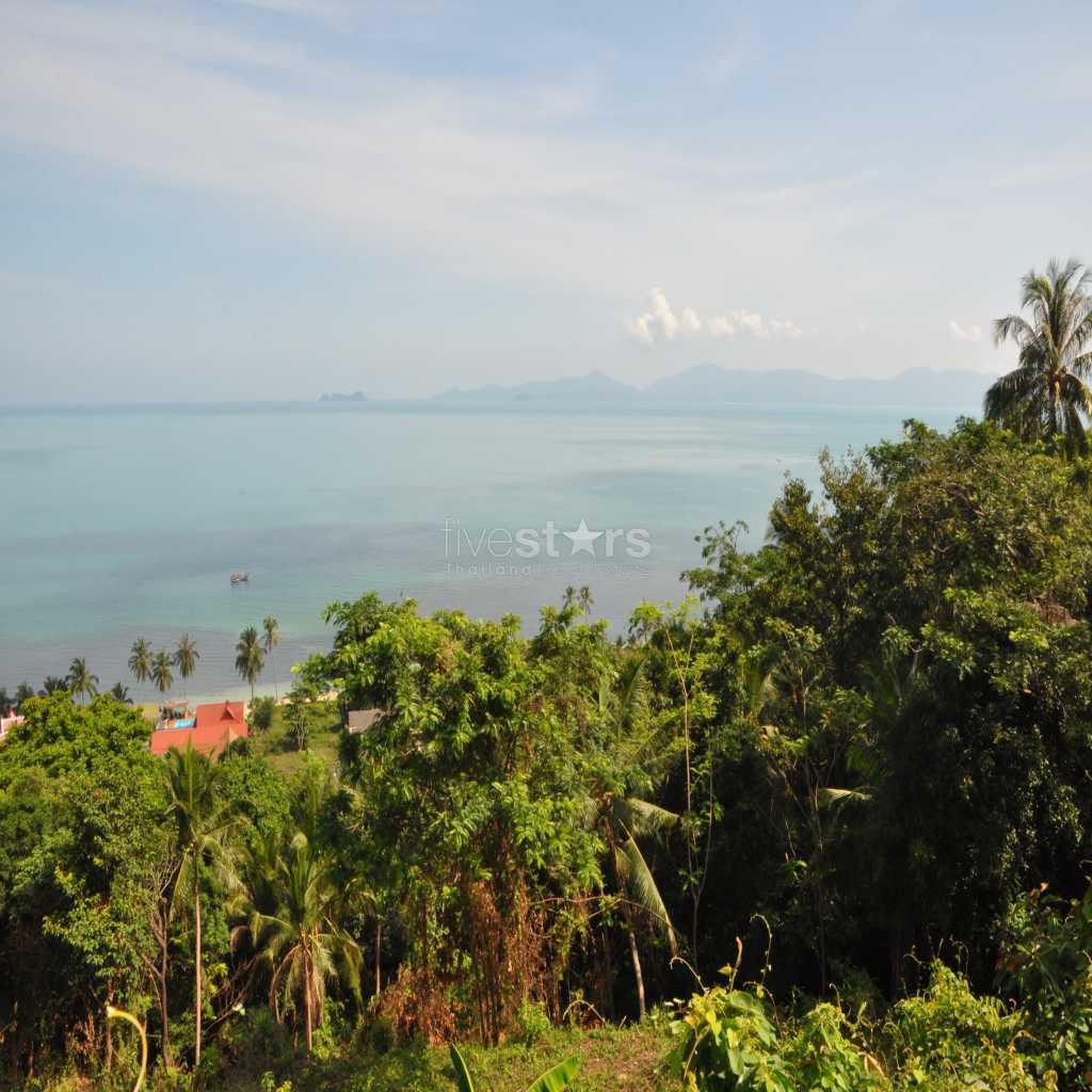 Plot with a great view on Koh Phangan and Koh Tao