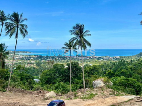 Beautiful sea-view land plot for sale in Lamai 3218215148