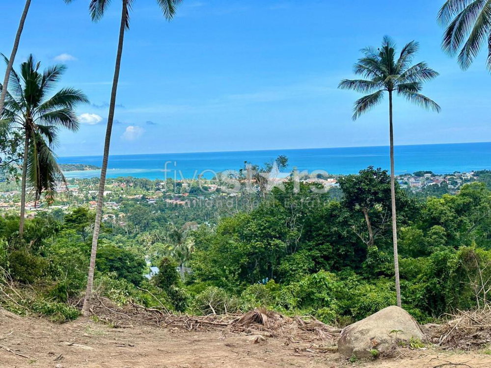 Beautiful sea-view land plot for sale in Lamai 3218215148