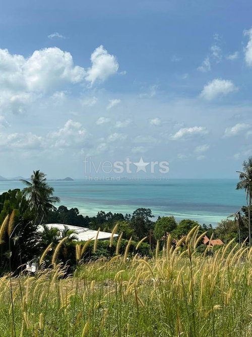 Seaview land For sale in Bang Makham (1 rai) Koh Samui 2737034131