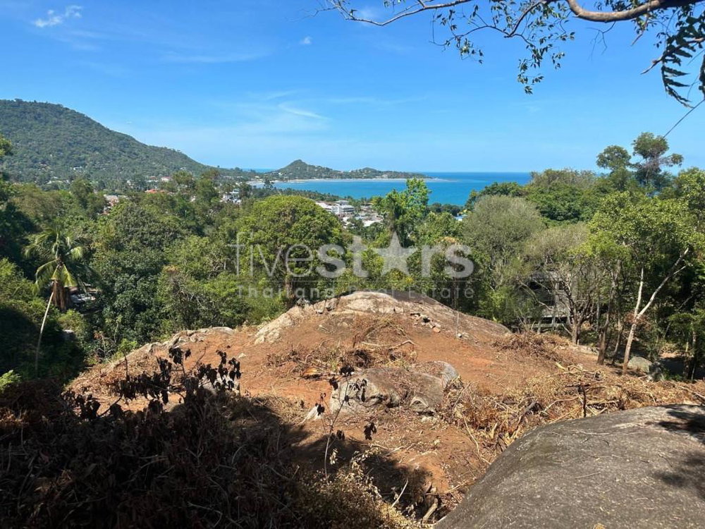 Stunning 3,200 sqm sea view land for sale in Lamai(2 rai) 3012472569