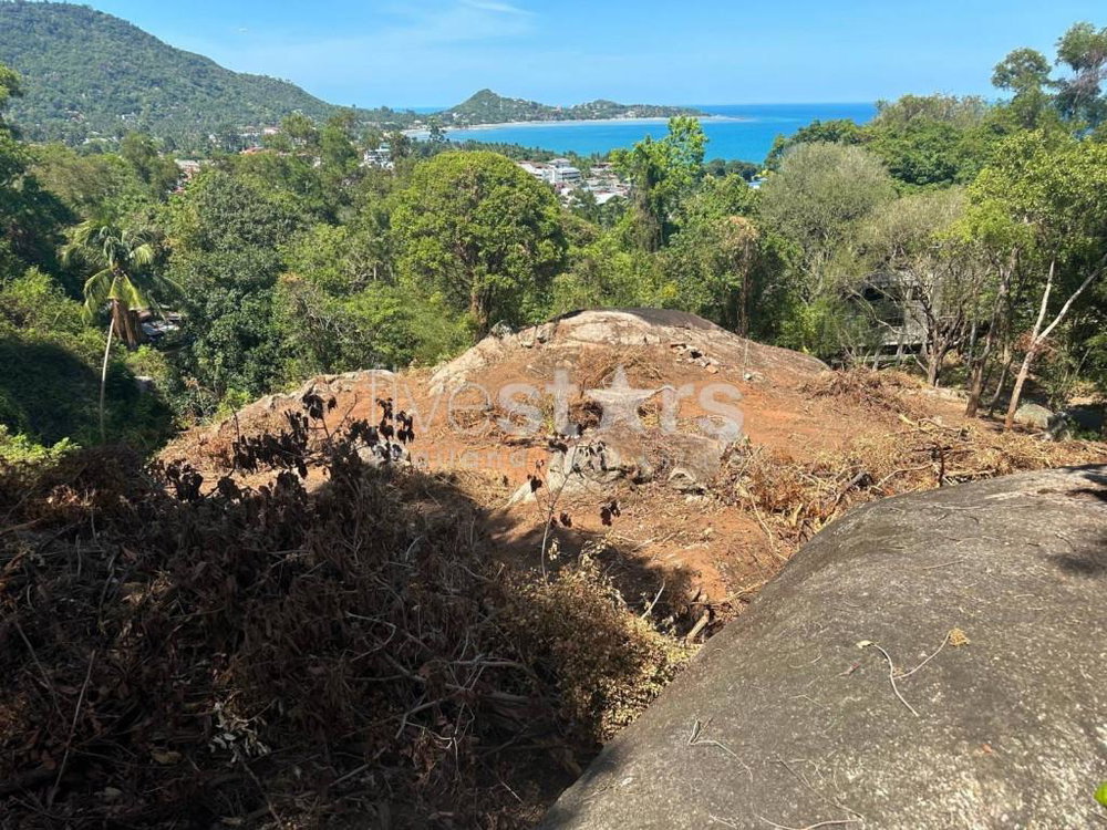 Stunning 3,200 sqm sea view land for sale in Lamai(2 rai) 3012472569
