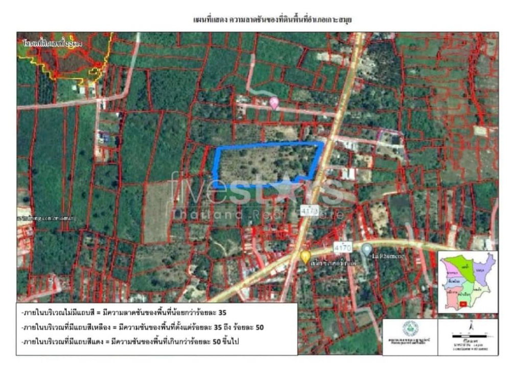 FOR SALE – FLAT LAND BANG KAO KOH SAMUI ( 21 RAI ) 3381960357