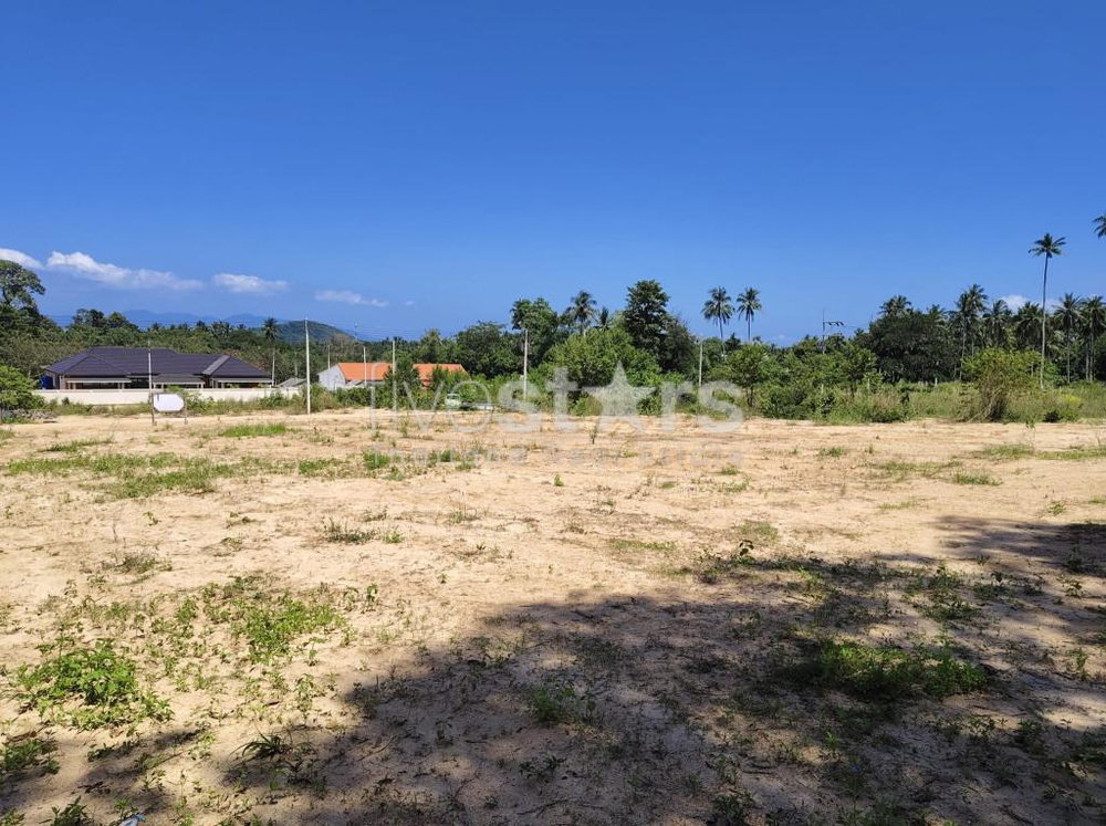 1,600 Sqm Flat land for sale close to Ban Tai beach 1446142257