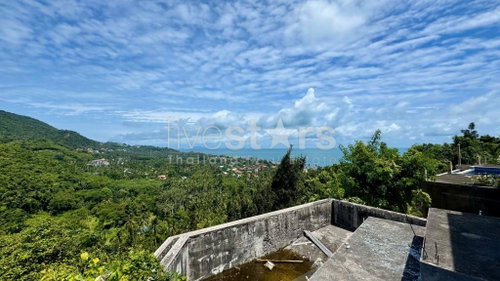 Sea View Land with Partially Constructed Villa for sale – Bangpor Soi 1 2498779853