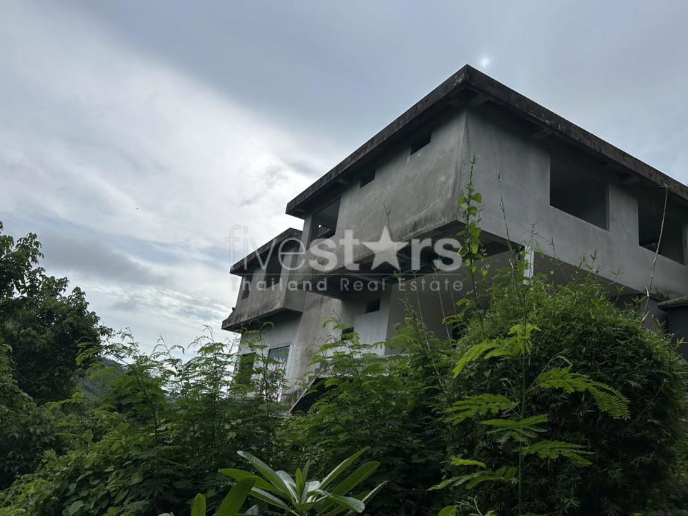 Sea View Land with Partially Constructed Villa for sale – Bangpor Soi 1 2498779853