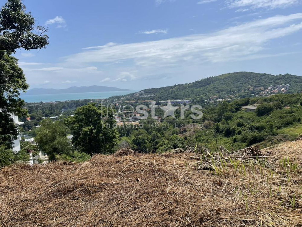 Sea View Land for Sale – Bophut, Koh Samui 1,532 sqm. 4271943638