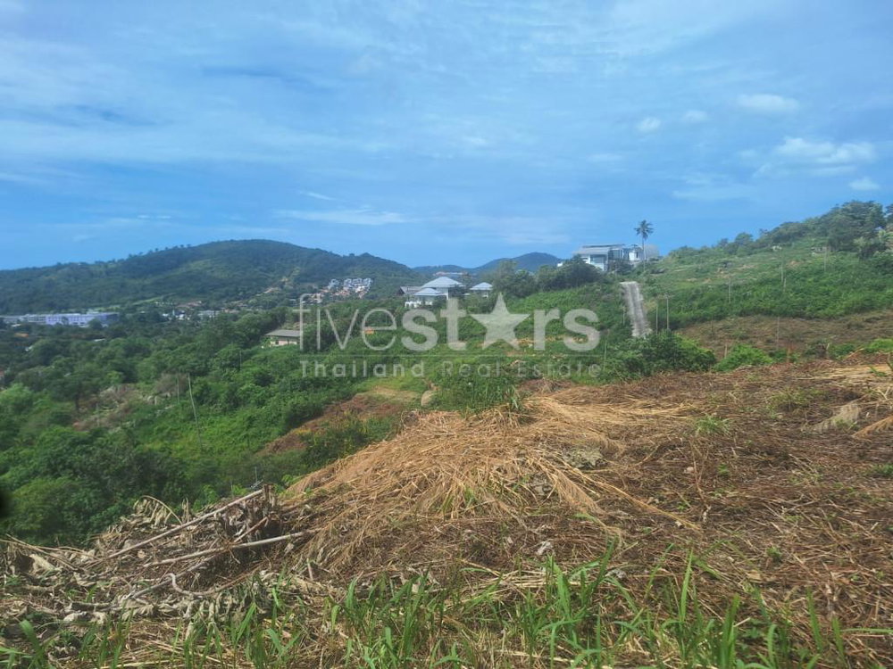 Sea View Land for Sale – Bophut, Koh Samui 1,532 sqm. 4271943638