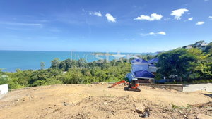 Amazing sea-view land for sale in private estate in Samui 2237580782