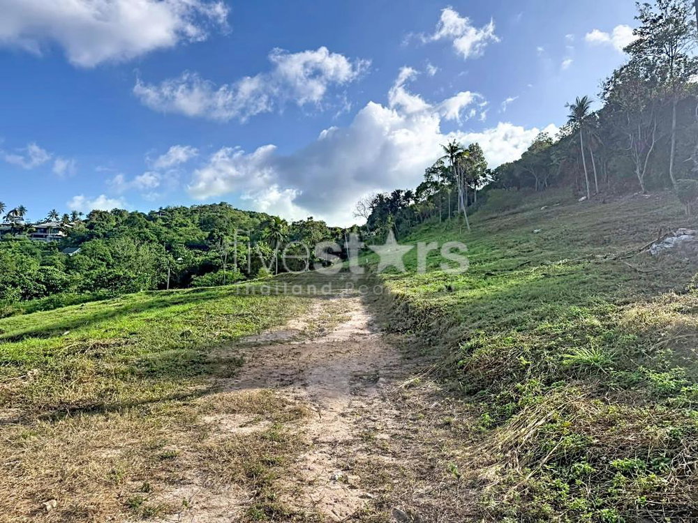 Prime 1,864 sqm Sea View Land Plot for Sale in Bophut Hills 2199311341