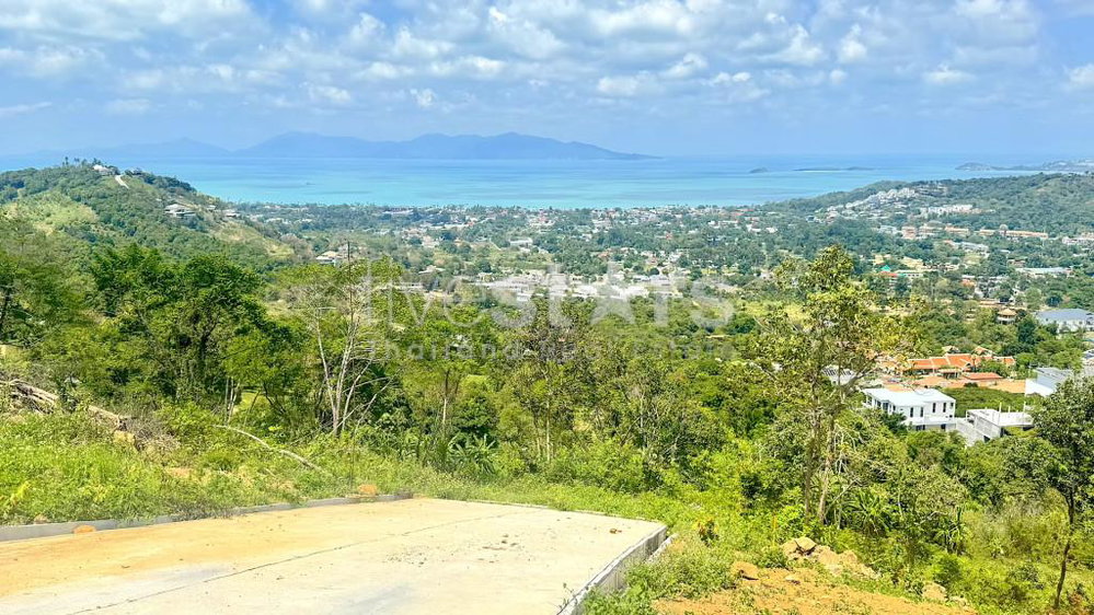 Amazing sea-view land plot for sale in Bophut Hill 2670106860