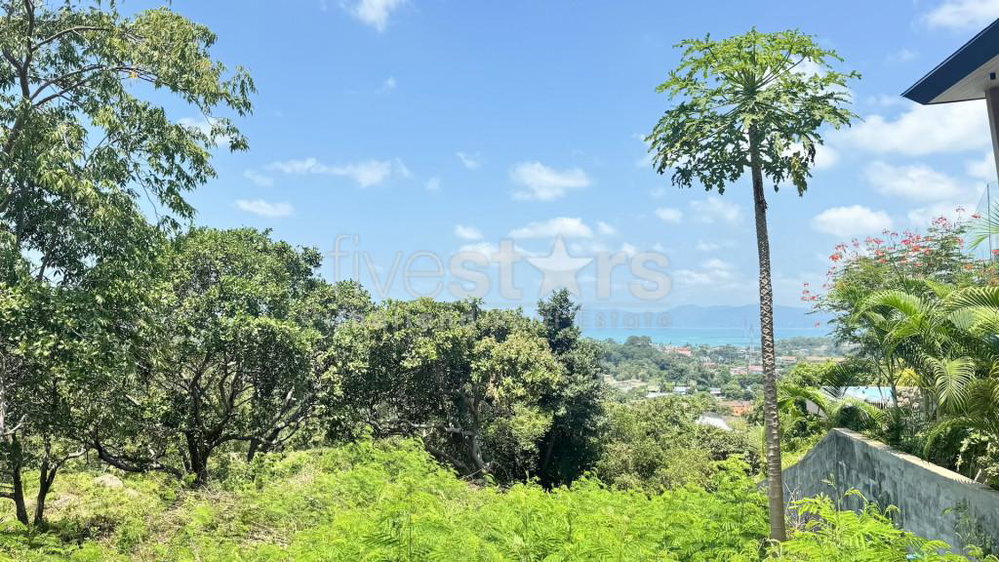 1,200 Sqm sea-view land plot for sale in Bophut 3894519930