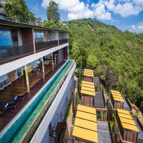 Stunning contemporary hotel with sea view on the Bophut hill 3581892167