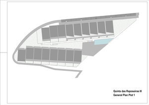 Plot on which a private condominium in Santa Barbara de Nexe can be built : approved construction area 4494 m2, 17 houses with a communal pool and a communal working space. 1894775409