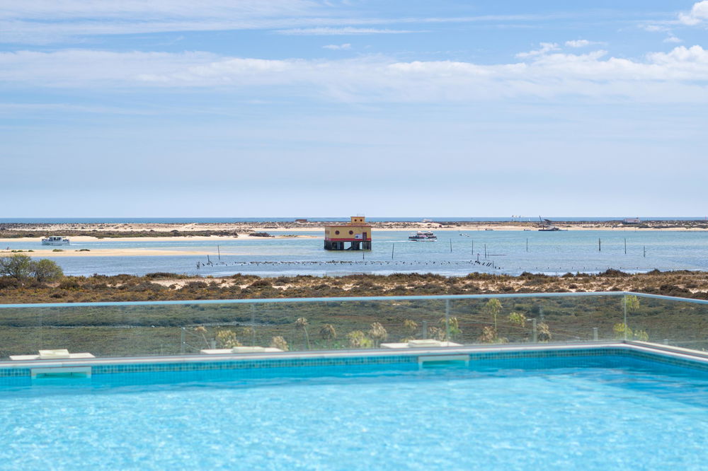 Unique newbuild waterfront apartment in Fuseta – frontline with spectacular Ria Formosa views 356215106